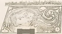 An illustration from Plans des plus beaux jardins pittoresques de France, d'Angleterre et d'Allemagne et des édifices, monumens, fabriques, etc. qui concurrent à leur embellissement, dans tous les genres d'architecture, tels que chinois, égyptien, anglais, arabe, moresque, etc. = Plans of the most beautiful picturesque gardens in France, England and Germany, and of the edifices, monuments, fabrics, etc., which contribute to their embellishment, of every kind of architecture, such as Chinese, Egyptian, English, Arabian, Moorish, etc. = Plaene der schoensten und malerischten Gaerten Frankreichs, Englands und Deutschlands ... : dédiés aux architectes et aux amateurs (1809)