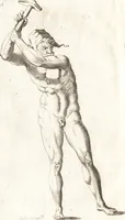 An illustration from Polygraphice, or, The arts of drawing, engraving, etching, limning, painting, washing, varnishing, gilding, colouring, dying, beautifying and perfuming ... : to which is added a discourse of perspective and chiromancy (1681)