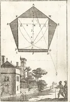 An illustration from Pratique de la geometrie sur le papier et sur le terrain : avec un nouvel ordre & une methode particuliere (1669)