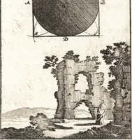 An illustration from Pratique de la geometrie sur le papier et sur le terrain : avec un nouvel ordre & une methode particuliere (1669)