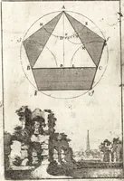 An illustration from Pratique de la geometrie sur le papier et sur le terrain : avec un nouvel ordre & une methode particuliere (1669)