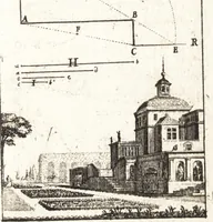 An illustration from Pratique de la geometrie sur le papier et sur le terrain : avec un nouvel ordre & une methode particuliere (1669)