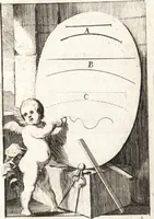 An illustration from Pratique de la geometrie sur le papier et sur le terrain : avec un nouvel ordre & une methode particuliere (1669)
