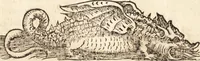 An illustration from Prodigiorvm ac ostentorvm chronicon : quae praeter naturae ordinem, motum, et operationem, et in svperioribus & his inferioribus mundi regionibus, ab exordio mundi usque ad haec nostra tempora, acciderunt ... (1557)