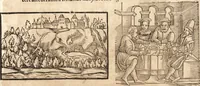 Picture 153 of 990 from Prodigiorvm ac ostentorvm chronicon : quae praeter naturae ordinem, motum, et operationem, et in svperioribus & his inferioribus mundi regionibus, ab exordio mundi usque ad haec nostra tempora, acciderunt ... (1557), leaf 104