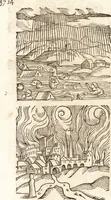 Picture 175 of 990 from Prodigiorvm ac ostentorvm chronicon : quae praeter naturae ordinem, motum, et operationem, et in svperioribus & his inferioribus mundi regionibus, ab exordio mundi usque ad haec nostra tempora, acciderunt ... (1557), leaf 118