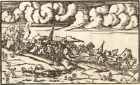 Picture 180 of 990 from Prodigiorvm ac ostentorvm chronicon : quae praeter naturae ordinem, motum, et operationem, et in svperioribus & his inferioribus mundi regionibus, ab exordio mundi usque ad haec nostra tempora, acciderunt ... (1557), leaf 121