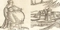 Picture 181 of 990 from Prodigiorvm ac ostentorvm chronicon : quae praeter naturae ordinem, motum, et operationem, et in svperioribus & his inferioribus mundi regionibus, ab exordio mundi usque ad haec nostra tempora, acciderunt ... (1557), leaf 121