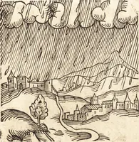 Picture 185 of 990 from Prodigiorvm ac ostentorvm chronicon : quae praeter naturae ordinem, motum, et operationem, et in svperioribus & his inferioribus mundi regionibus, ab exordio mundi usque ad haec nostra tempora, acciderunt ... (1557), leaf 124