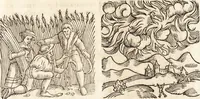 Picture 190 of 990 from Prodigiorvm ac ostentorvm chronicon : quae praeter naturae ordinem, motum, et operationem, et in svperioribus & his inferioribus mundi regionibus, ab exordio mundi usque ad haec nostra tempora, acciderunt ... (1557), leaf 126