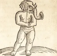An illustration from Prodigiorvm ac ostentorvm chronicon : quae praeter naturae ordinem, motum, et operationem, et in svperioribus & his inferioribus mundi regionibus, ab exordio mundi usque ad haec nostra tempora, acciderunt ... (1557)