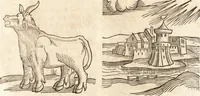 Picture 218 of 990 from Prodigiorvm ac ostentorvm chronicon : quae praeter naturae ordinem, motum, et operationem, et in svperioribus & his inferioribus mundi regionibus, ab exordio mundi usque ad haec nostra tempora, acciderunt ... (1557), leaf 140