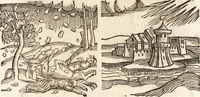 Picture 242 of 990 from Prodigiorvm ac ostentorvm chronicon : quae praeter naturae ordinem, motum, et operationem, et in svperioribus & his inferioribus mundi regionibus, ab exordio mundi usque ad haec nostra tempora, acciderunt ... (1557), leaf 155
