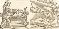 Picture 257 of 990 from Prodigiorvm ac ostentorvm chronicon : quae praeter naturae ordinem, motum, et operationem, et in svperioribus & his inferioribus mundi regionibus, ab exordio mundi usque ad haec nostra tempora, acciderunt ... (1557), leaf 165