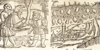 Picture 270 of 990 from Prodigiorvm ac ostentorvm chronicon : quae praeter naturae ordinem, motum, et operationem, et in svperioribus & his inferioribus mundi regionibus, ab exordio mundi usque ad haec nostra tempora, acciderunt ... (1557), leaf 172
