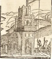 Picture 9 of 990 from Prodigiorvm ac ostentorvm chronicon : quae praeter naturae ordinem, motum, et operationem, et in svperioribus & his inferioribus mundi regionibus, ab exordio mundi usque ad haec nostra tempora, acciderunt ... (1557), leaf 18