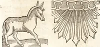Picture 295 of 990 from Prodigiorvm ac ostentorvm chronicon : quae praeter naturae ordinem, motum, et operationem, et in svperioribus & his inferioribus mundi regionibus, ab exordio mundi usque ad haec nostra tempora, acciderunt ... (1557), leaf 186