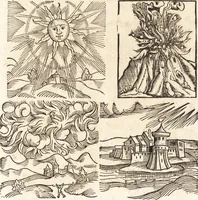 Picture 310 of 990 from Prodigiorvm ac ostentorvm chronicon : quae praeter naturae ordinem, motum, et operationem, et in svperioribus & his inferioribus mundi regionibus, ab exordio mundi usque ad haec nostra tempora, acciderunt ... (1557), leaf 195