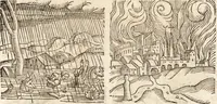 Picture 319 of 990 from Prodigiorvm ac ostentorvm chronicon : quae praeter naturae ordinem, motum, et operationem, et in svperioribus & his inferioribus mundi regionibus, ab exordio mundi usque ad haec nostra tempora, acciderunt ... (1557), leaf 202