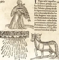 Picture 330 of 990 from Prodigiorvm ac ostentorvm chronicon : quae praeter naturae ordinem, motum, et operationem, et in svperioribus & his inferioribus mundi regionibus, ab exordio mundi usque ad haec nostra tempora, acciderunt ... (1557), leaf 208