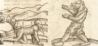 Picture 18 of 990 from Prodigiorvm ac ostentorvm chronicon : quae praeter naturae ordinem, motum, et operationem, et in svperioribus & his inferioribus mundi regionibus, ab exordio mundi usque ad haec nostra tempora, acciderunt ... (1557), leaf 22