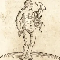 An illustration from Prodigiorvm ac ostentorvm chronicon : quae praeter naturae ordinem, motum, et operationem, et in svperioribus & his inferioribus mundi regionibus, ab exordio mundi usque ad haec nostra tempora, acciderunt ... (1557)