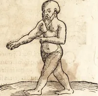 An illustration from Prodigiorvm ac ostentorvm chronicon : quae praeter naturae ordinem, motum, et operationem, et in svperioribus & his inferioribus mundi regionibus, ab exordio mundi usque ad haec nostra tempora, acciderunt ... (1557)