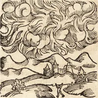 Picture 365 of 990 from Prodigiorvm ac ostentorvm chronicon : quae praeter naturae ordinem, motum, et operationem, et in svperioribus & his inferioribus mundi regionibus, ab exordio mundi usque ad haec nostra tempora, acciderunt ... (1557), leaf 231