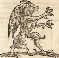 An illustration from Prodigiorvm ac ostentorvm chronicon : quae praeter naturae ordinem, motum, et operationem, et in svperioribus & his inferioribus mundi regionibus, ab exordio mundi usque ad haec nostra tempora, acciderunt ... (1557)