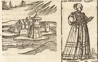 Picture 388 of 990 from Prodigiorvm ac ostentorvm chronicon : quae praeter naturae ordinem, motum, et operationem, et in svperioribus & his inferioribus mundi regionibus, ab exordio mundi usque ad haec nostra tempora, acciderunt ... (1557), leaf 247