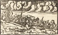 Picture 416 of 990 from Prodigiorvm ac ostentorvm chronicon : quae praeter naturae ordinem, motum, et operationem, et in svperioribus & his inferioribus mundi regionibus, ab exordio mundi usque ad haec nostra tempora, acciderunt ... (1557), leaf 268