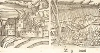 Picture 418 of 990 from Prodigiorvm ac ostentorvm chronicon : quae praeter naturae ordinem, motum, et operationem, et in svperioribus & his inferioribus mundi regionibus, ab exordio mundi usque ad haec nostra tempora, acciderunt ... (1557), leaf 272