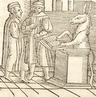 Picture 429 of 990 from Prodigiorvm ac ostentorvm chronicon : quae praeter naturae ordinem, motum, et operationem, et in svperioribus & his inferioribus mundi regionibus, ab exordio mundi usque ad haec nostra tempora, acciderunt ... (1557), leaf 280