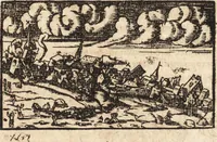 Picture 447 of 990 from Prodigiorvm ac ostentorvm chronicon : quae praeter naturae ordinem, motum, et operationem, et in svperioribus & his inferioribus mundi regionibus, ab exordio mundi usque ad haec nostra tempora, acciderunt ... (1557), leaf 293