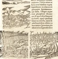 Picture 452 of 990 from Prodigiorvm ac ostentorvm chronicon : quae praeter naturae ordinem, motum, et operationem, et in svperioribus & his inferioribus mundi regionibus, ab exordio mundi usque ad haec nostra tempora, acciderunt ... (1557), leaf 298