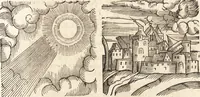 Picture 453 of 990 from Prodigiorvm ac ostentorvm chronicon : quae praeter naturae ordinem, motum, et operationem, et in svperioribus & his inferioribus mundi regionibus, ab exordio mundi usque ad haec nostra tempora, acciderunt ... (1557), leaf 299