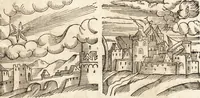 Picture 460 of 990 from Prodigiorvm ac ostentorvm chronicon : quae praeter naturae ordinem, motum, et operationem, et in svperioribus & his inferioribus mundi regionibus, ab exordio mundi usque ad haec nostra tempora, acciderunt ... (1557), leaf 304
