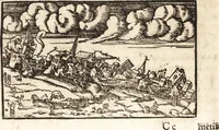 Picture 461 of 990 from Prodigiorvm ac ostentorvm chronicon : quae praeter naturae ordinem, motum, et operationem, et in svperioribus & his inferioribus mundi regionibus, ab exordio mundi usque ad haec nostra tempora, acciderunt ... (1557), leaf 304