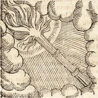 An illustration from Prodigiorvm ac ostentorvm chronicon : quae praeter naturae ordinem, motum, et operationem, et in svperioribus & his inferioribus mundi regionibus, ab exordio mundi usque ad haec nostra tempora, acciderunt ... (1557)