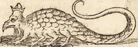 Picture 42 of 990 from Prodigiorvm ac ostentorvm chronicon : quae praeter naturae ordinem, motum, et operationem, et in svperioribus & his inferioribus mundi regionibus, ab exordio mundi usque ad haec nostra tempora, acciderunt ... (1557), leaf 33