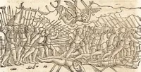 Picture 492 of 990 from Prodigiorvm ac ostentorvm chronicon : quae praeter naturae ordinem, motum, et operationem, et in svperioribus & his inferioribus mundi regionibus, ab exordio mundi usque ad haec nostra tempora, acciderunt ... (1557), leaf 331