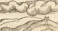 An illustration from Prodigiorvm ac ostentorvm chronicon : quae praeter naturae ordinem, motum, et operationem, et in svperioribus & his inferioribus mundi regionibus, ab exordio mundi usque ad haec nostra tempora, acciderunt ... (1557)