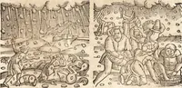 Picture 531 of 990 from Prodigiorvm ac ostentorvm chronicon : quae praeter naturae ordinem, motum, et operationem, et in svperioribus & his inferioribus mundi regionibus, ab exordio mundi usque ad haec nostra tempora, acciderunt ... (1557), leaf 358
