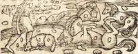 An illustration from Prodigiorvm ac ostentorvm chronicon : quae praeter naturae ordinem, motum, et operationem, et in svperioribus & his inferioribus mundi regionibus, ab exordio mundi usque ad haec nostra tempora, acciderunt ... (1557)