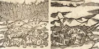 Picture 543 of 990 from Prodigiorvm ac ostentorvm chronicon : quae praeter naturae ordinem, motum, et operationem, et in svperioribus & his inferioribus mundi regionibus, ab exordio mundi usque ad haec nostra tempora, acciderunt ... (1557), leaf 366