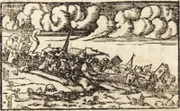Picture 555 of 990 from Prodigiorvm ac ostentorvm chronicon : quae praeter naturae ordinem, motum, et operationem, et in svperioribus & his inferioribus mundi regionibus, ab exordio mundi usque ad haec nostra tempora, acciderunt ... (1557), leaf 375