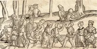 Picture 571 of 990 from Prodigiorvm ac ostentorvm chronicon : quae praeter naturae ordinem, motum, et operationem, et in svperioribus & his inferioribus mundi regionibus, ab exordio mundi usque ad haec nostra tempora, acciderunt ... (1557), leaf 383
