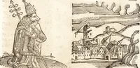 Picture 581 of 990 from Prodigiorvm ac ostentorvm chronicon : quae praeter naturae ordinem, motum, et operationem, et in svperioribus & his inferioribus mundi regionibus, ab exordio mundi usque ad haec nostra tempora, acciderunt ... (1557), leaf 390