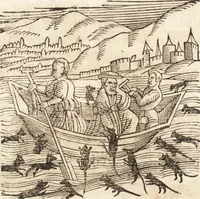 Picture 582 of 990 from Prodigiorvm ac ostentorvm chronicon : quae praeter naturae ordinem, motum, et operationem, et in svperioribus & his inferioribus mundi regionibus, ab exordio mundi usque ad haec nostra tempora, acciderunt ... (1557), leaf 391