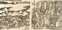 Picture 592 of 990 from Prodigiorvm ac ostentorvm chronicon : quae praeter naturae ordinem, motum, et operationem, et in svperioribus & his inferioribus mundi regionibus, ab exordio mundi usque ad haec nostra tempora, acciderunt ... (1557), leaf 398
